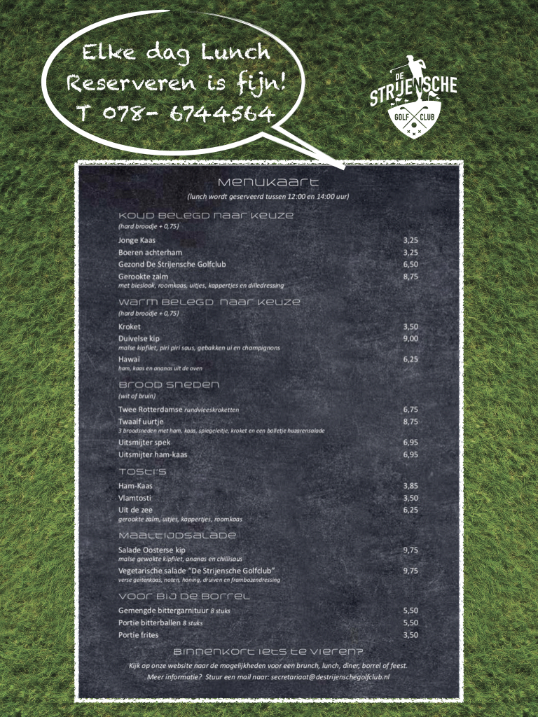 Menu Lunch